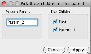 Parent_2 with 2 children checked